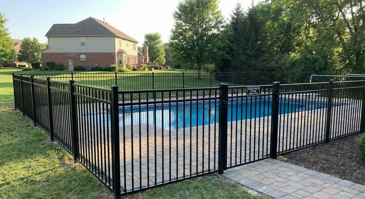 Ornamental Aluminum Pool Fence
