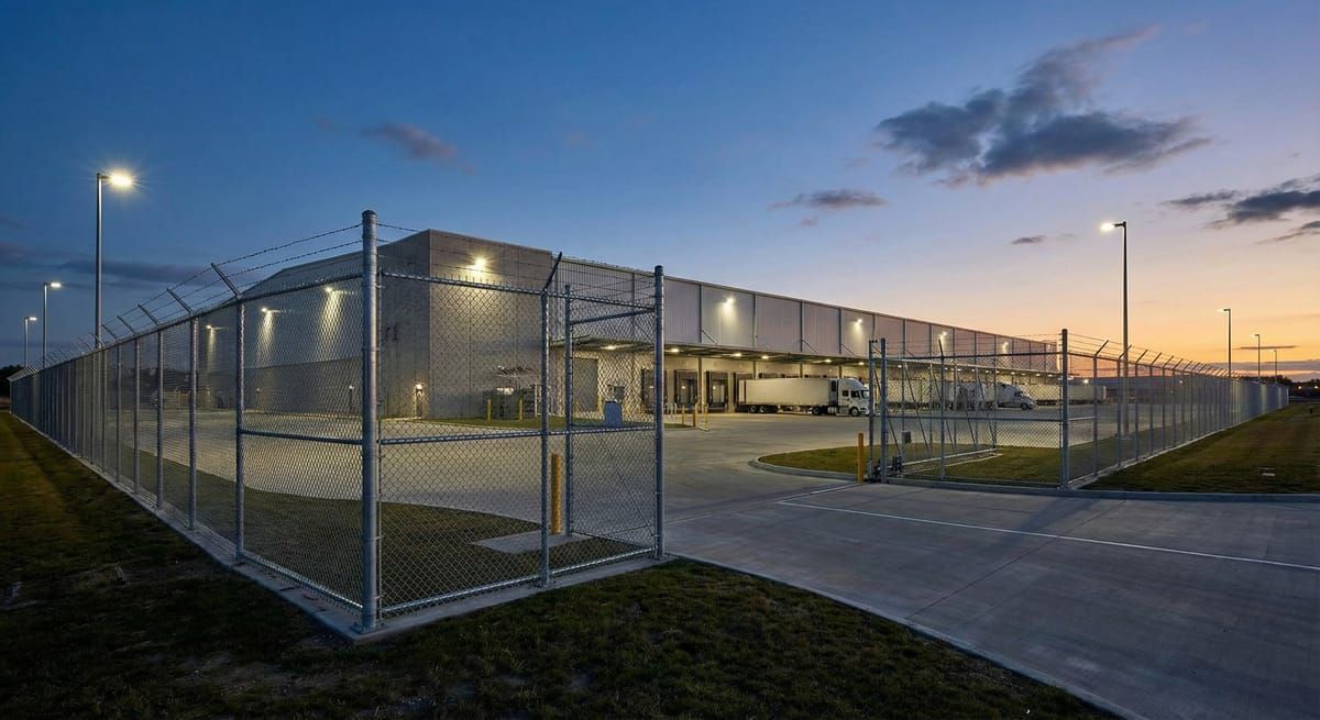 Commercial security fencing for Columbus businesses